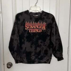 H&M Black Tie-Dye Graphic Men's Sweater